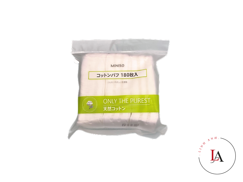 Bông Tẩy Trang Miniso 180 miếng